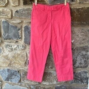 Vineyard Vines bright pink capri pants size 0